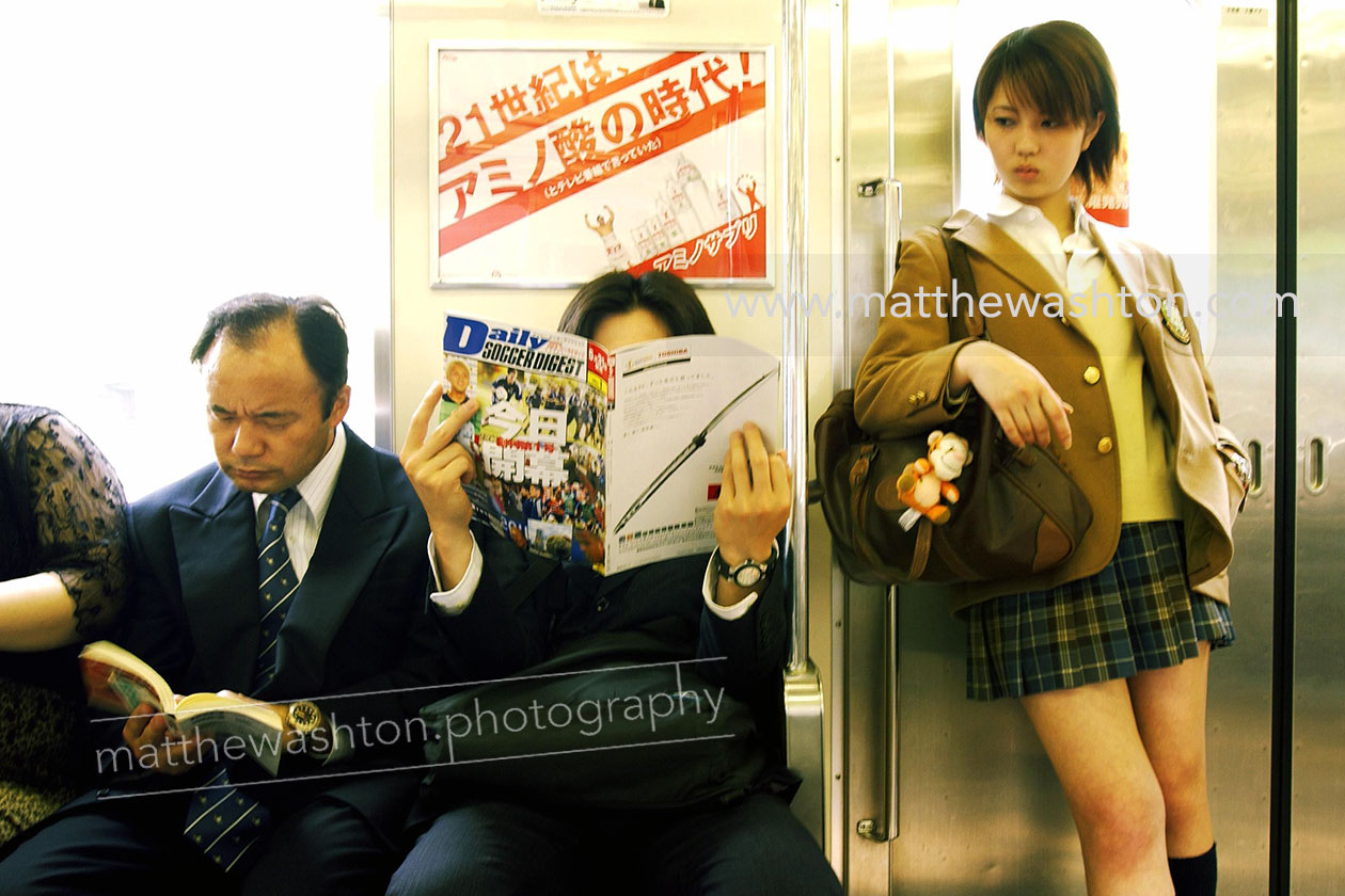 Japanese school girl MAtthew Ashton Photographer 